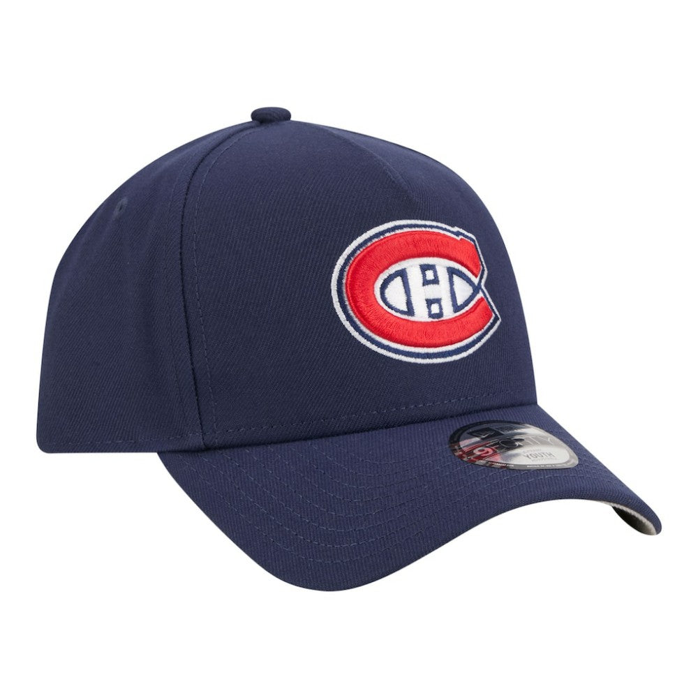 NHL Montreal Canadiens New Era Youth 9FORTY A-Frame Adjustable Hat