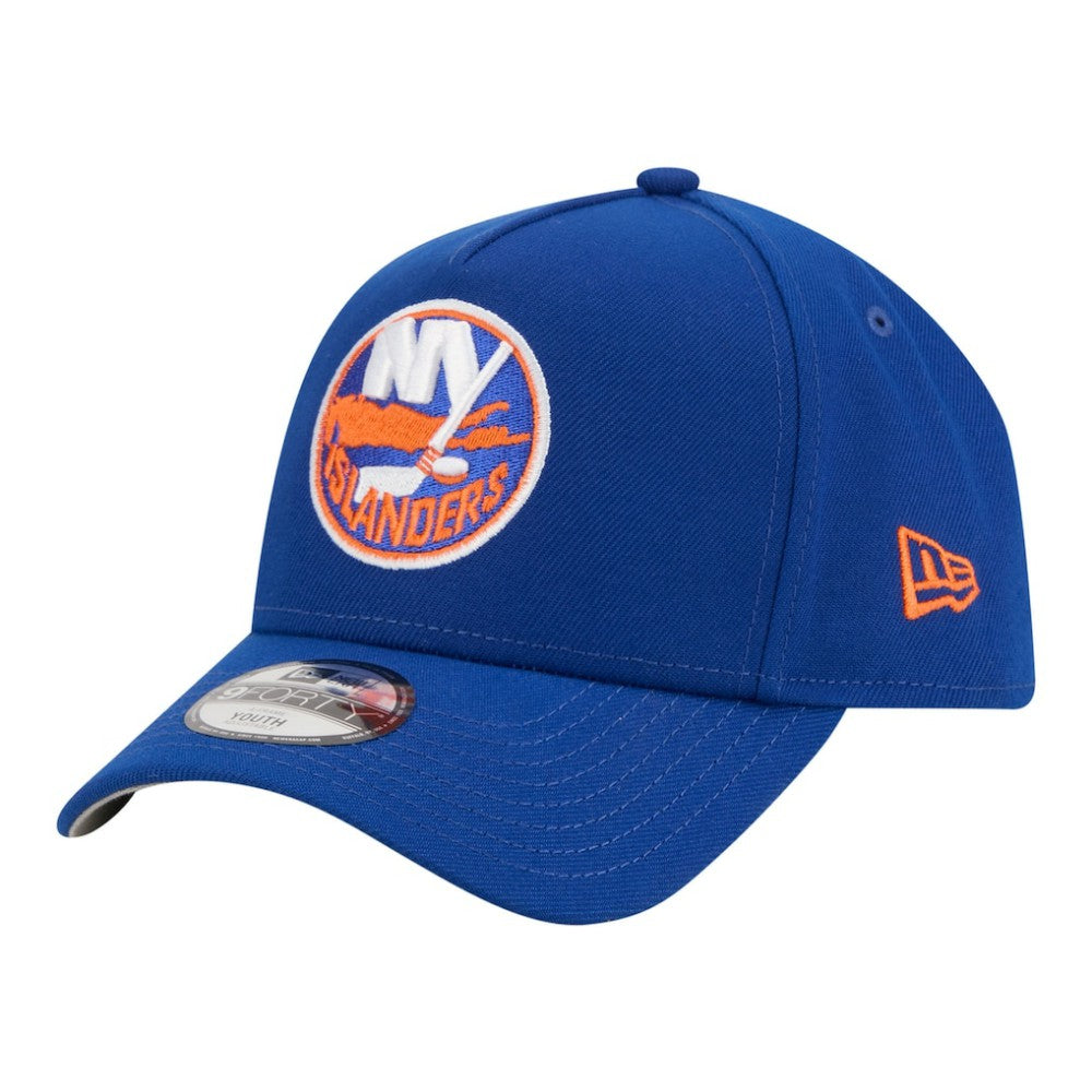 NHL New York Islanders New Era Youth 9FORTY A-Frame Adjustable Hat