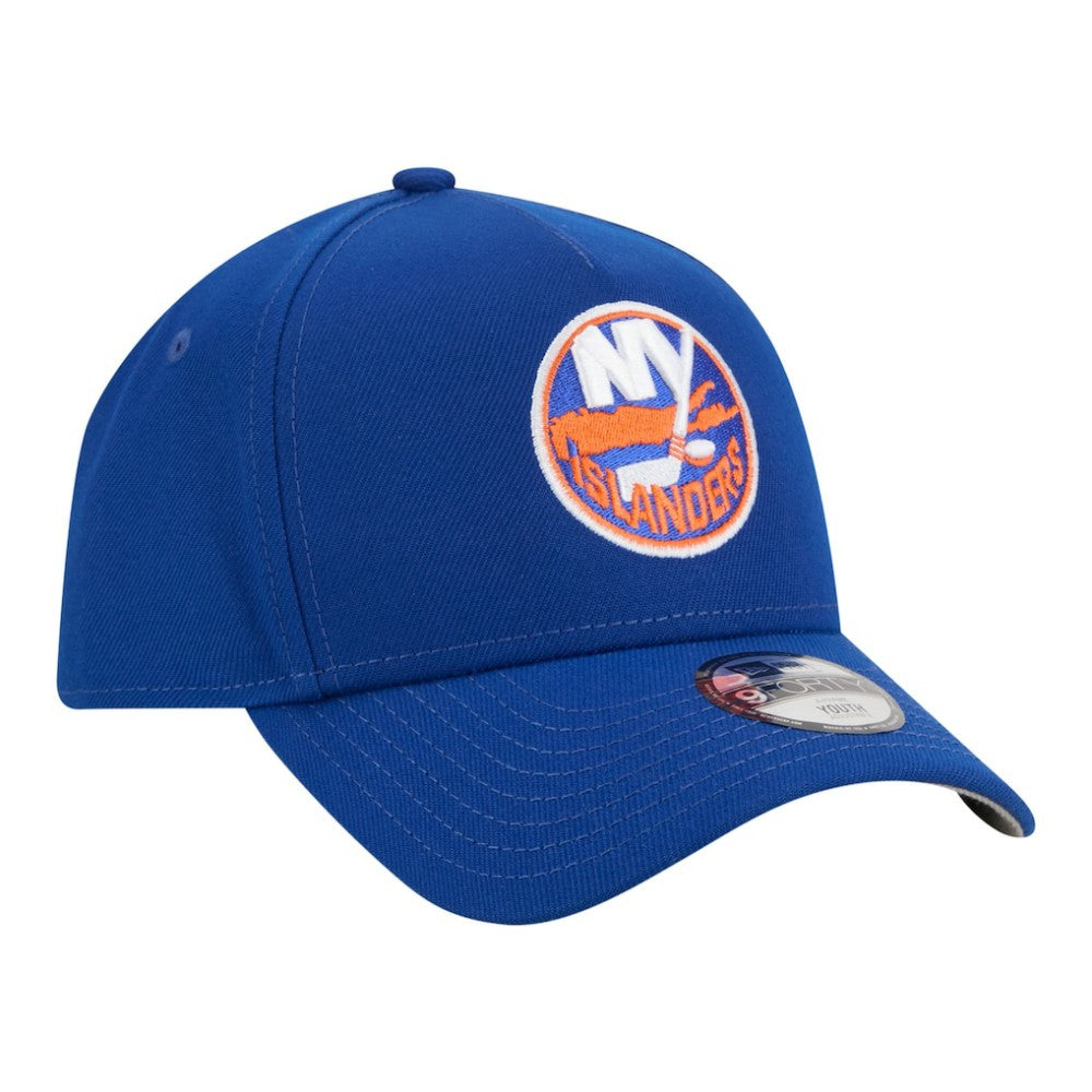 NHL New York Islanders New Era Youth 9FORTY A-Frame Adjustable Hat