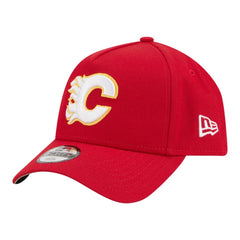 NHL Calgary Flames New Era Youth 9FORTY A-Frame Adjustable Hat