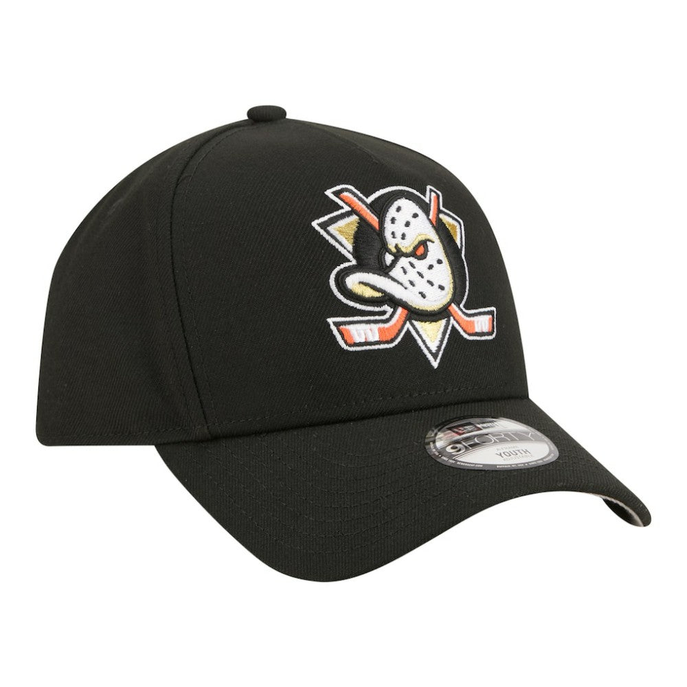 NHL Anaheim Ducks New Era Youth 9FORTY A-Frame Adjustable Hat