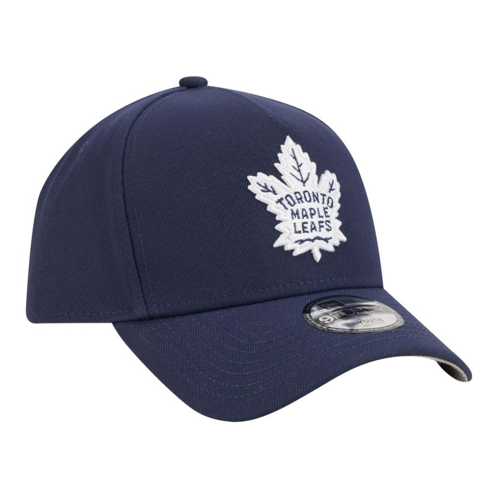 NHL Toronto Maple Leafs New Era Youth 9FORTY A-Frame Adjustable Hat