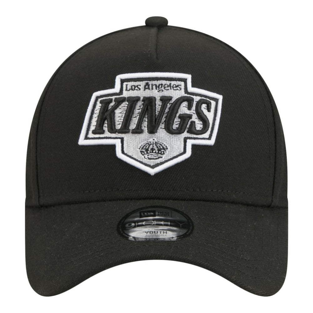 NHL Los Angeles Kings New Era Youth 9FORTY A-Frame Adjustable Hat