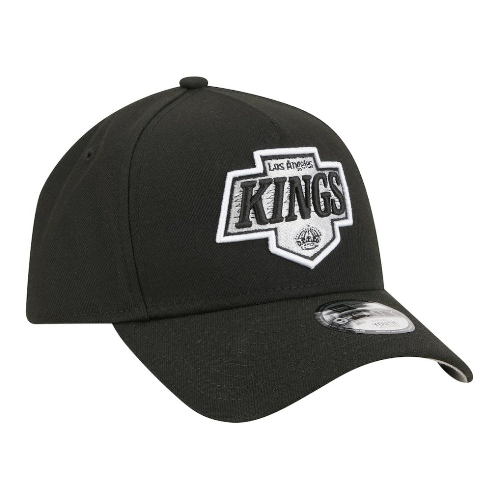 NHL Los Angeles Kings New Era Youth 9FORTY A-Frame Adjustable Hat