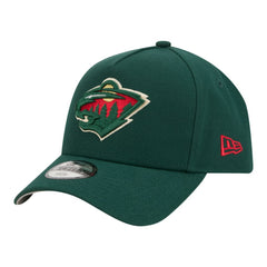 NHL Minnesota Wild New Era Youth 9FORTY A-Frame Adjustable Hat