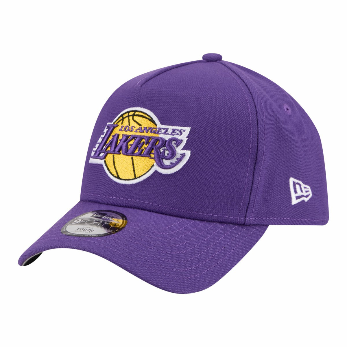 New Era Los Angeles Lakers Youth 9FORTY A-Frame Adjustable Hat