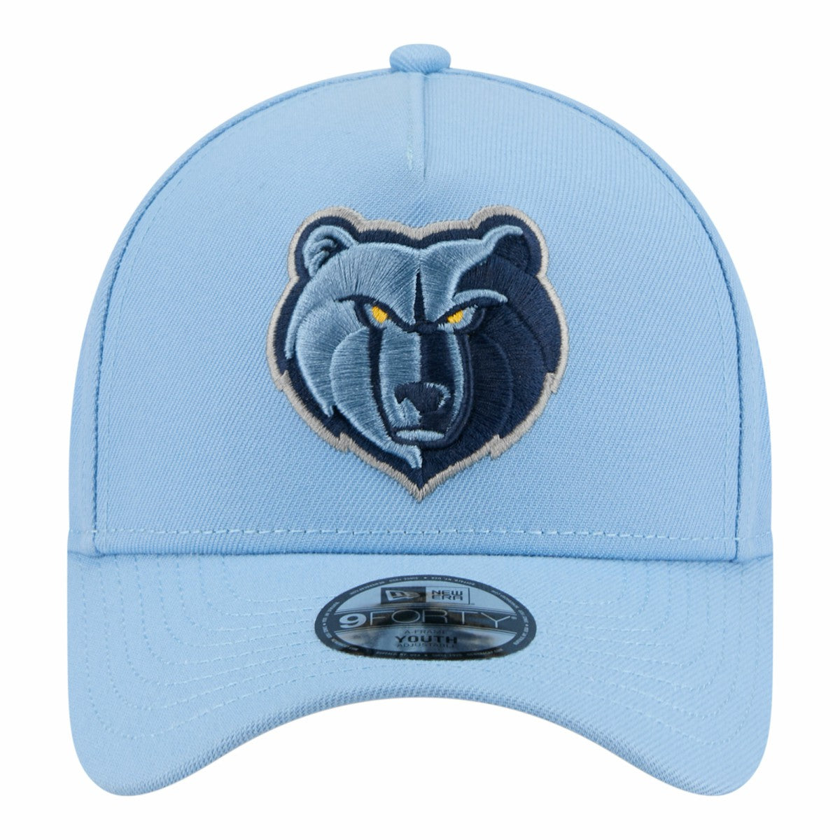 New Era Memphis Grizzlies Youth 9FORTY A-Frame Adjustable Hat