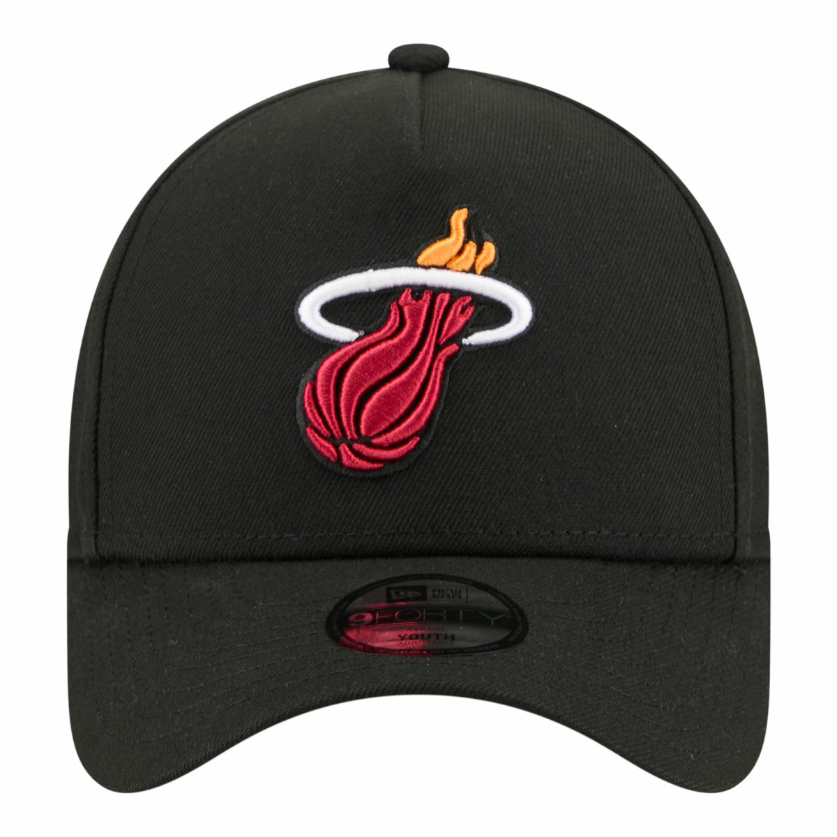 New Era Miami Heat Youth 9FORTY A-Frame Adjustable Hat