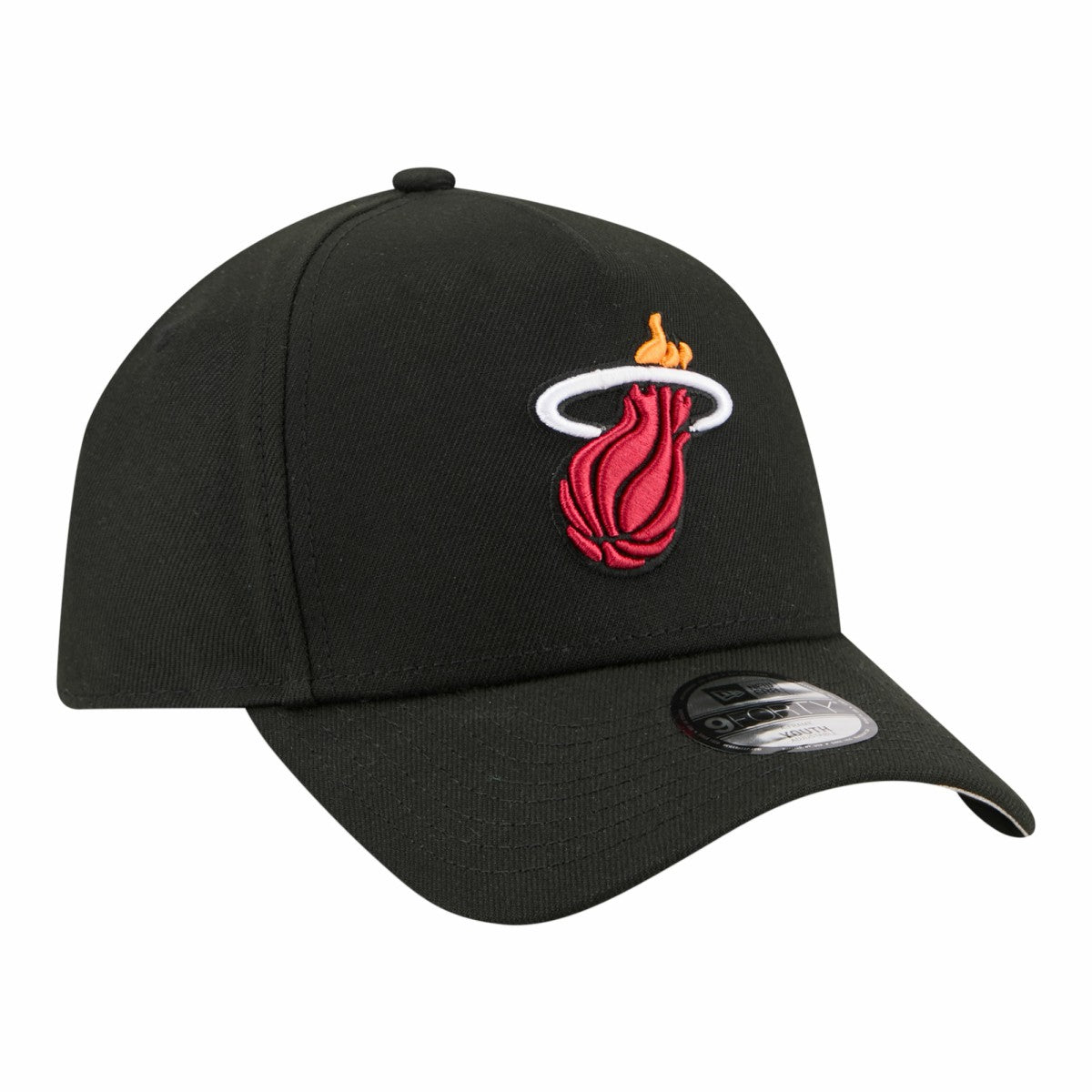 New Era Miami Heat Youth 9FORTY A-Frame Adjustable Hat
