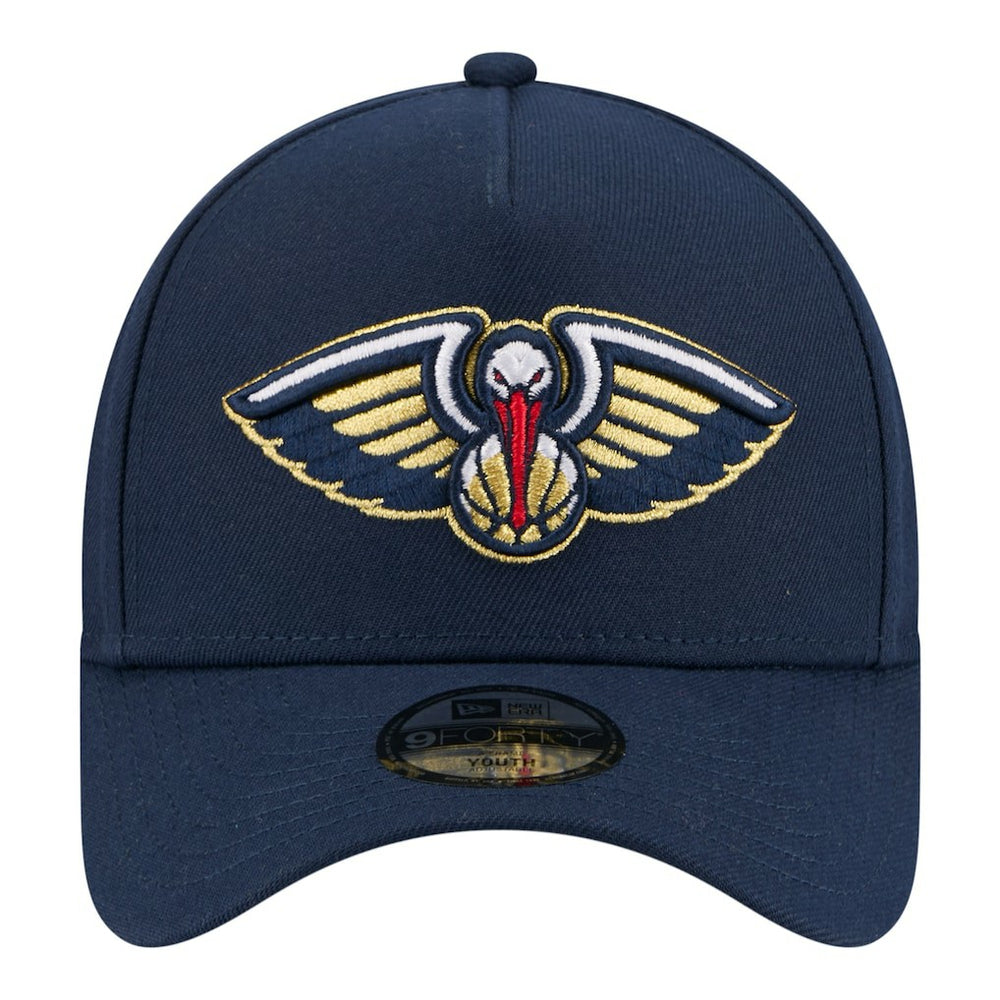 New Era New Orleans Pelicans Youth 9FORTY A-Frame Adjustable Hat