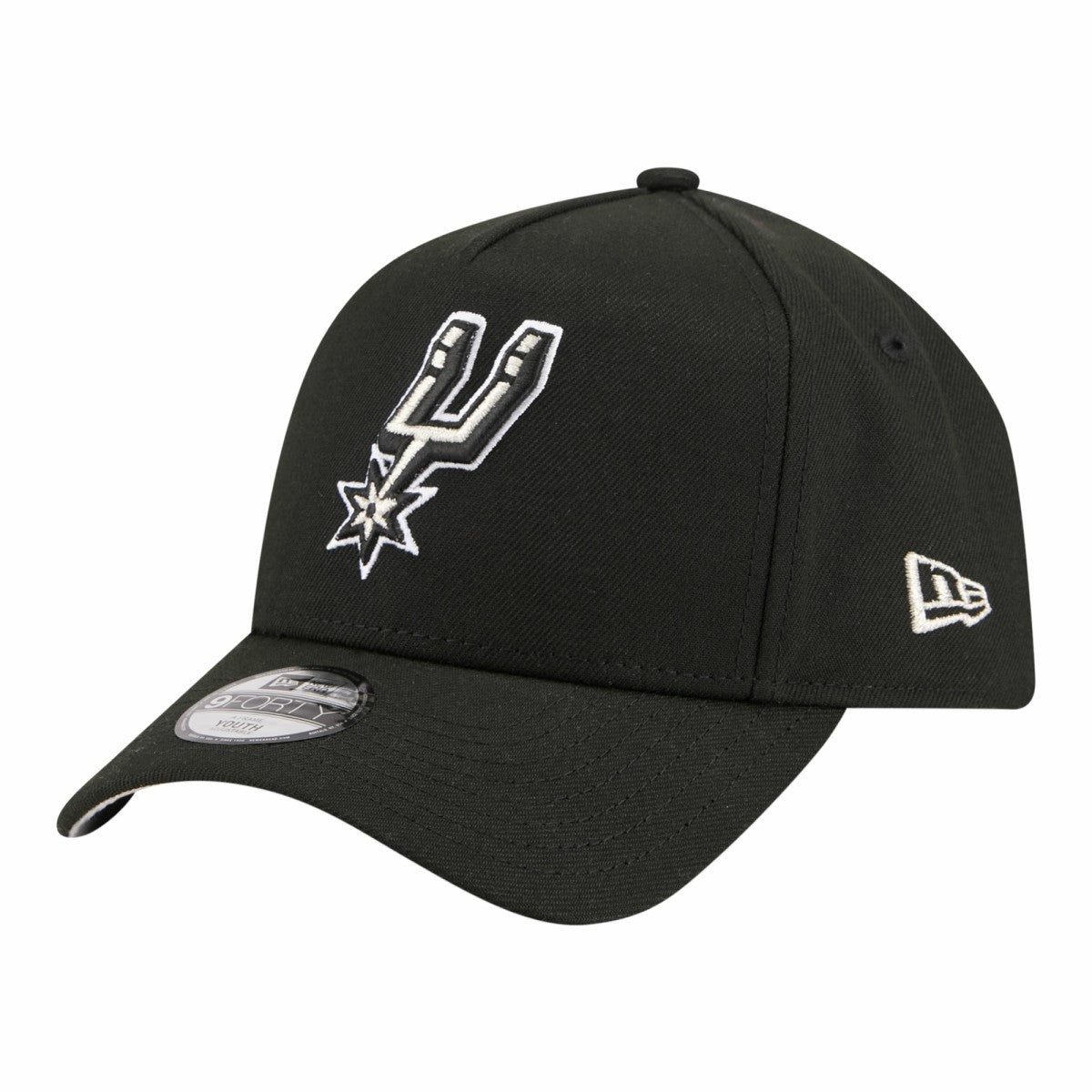 New Era San Antonio Spurs Youth 9FORTY A-Frame Adjustable Hat