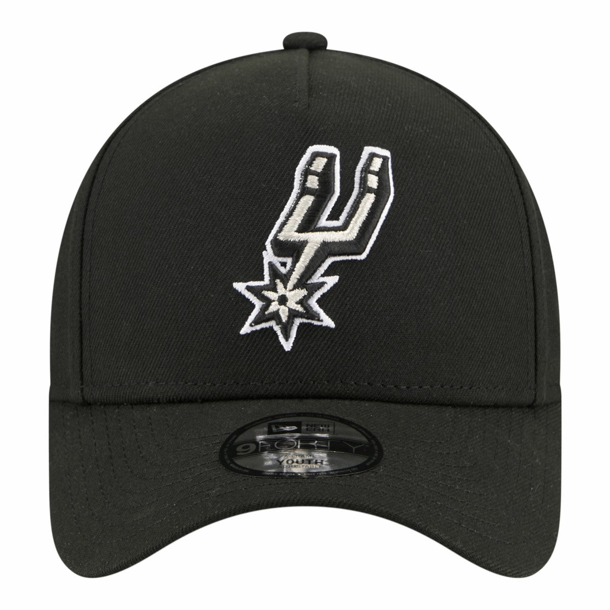 New Era San Antonio Spurs Youth 9FORTY A-Frame Adjustable Hat