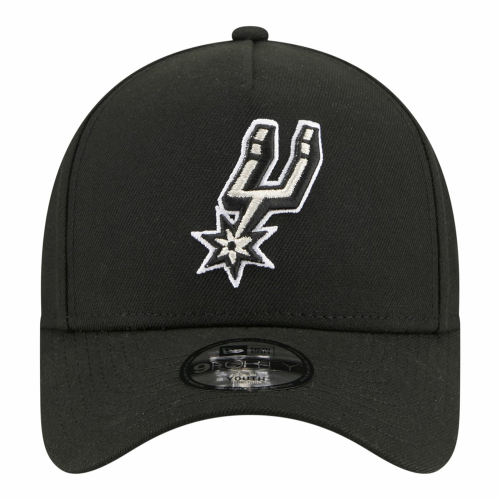 New Era San Antonio Spurs Youth 9FORTY A-Frame Adjustable Hat