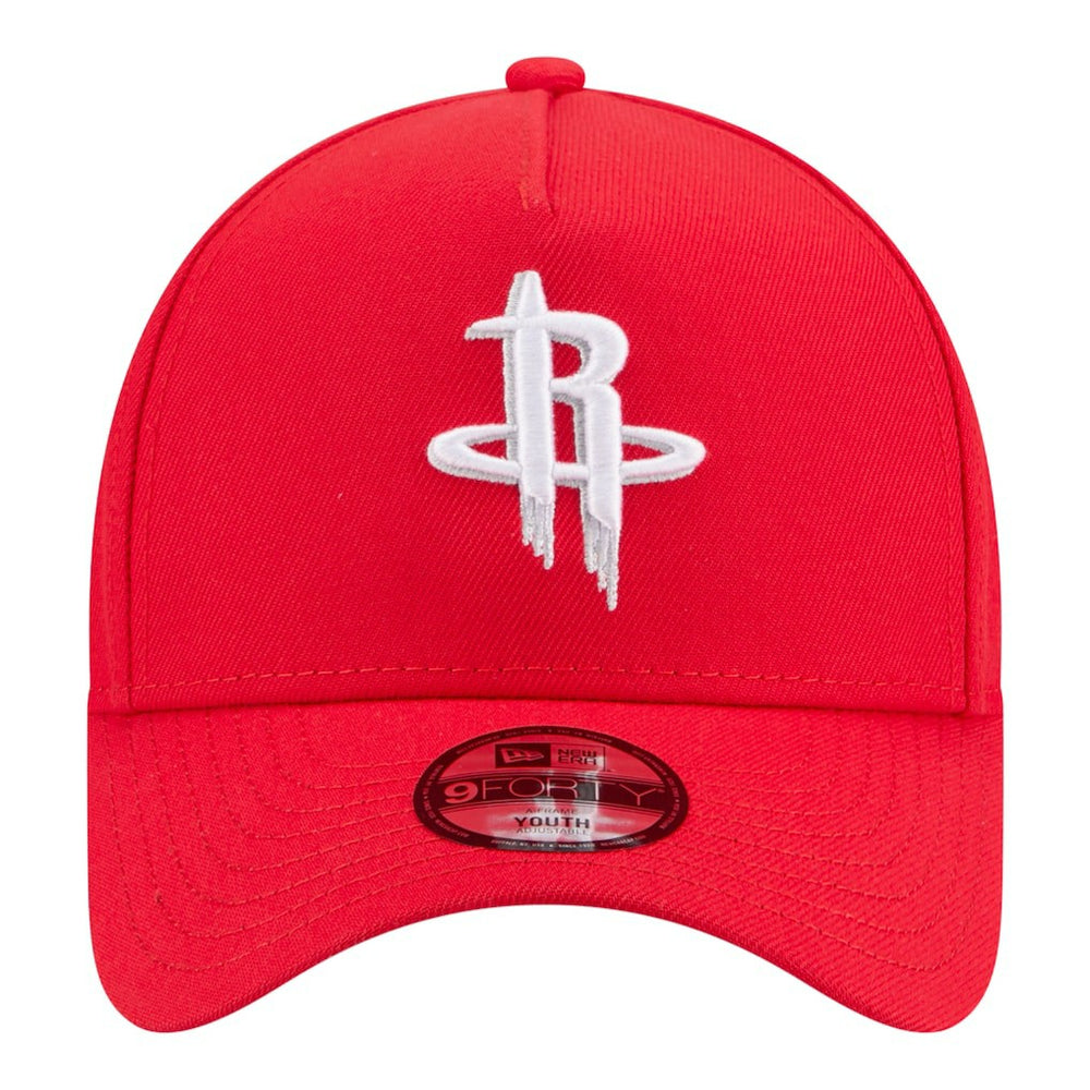 New Era Houston Rockets Youth 9FORTY A-Frame Adjustable Hat sale