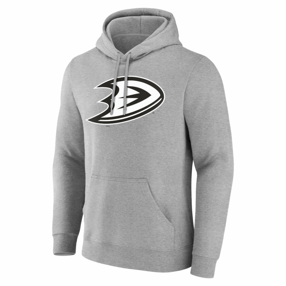 NHL Anaheim Ducks Big & Tall Personalized Name & Number Monochrome Pullover Hoodie
