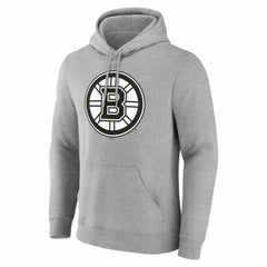 NHL Boston Bruins Big & Tall Personalized Name & Number Monochrome Pullover Hoodie