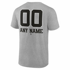 NHL Florida Panthers Big & Tall Personalized Name & Number Monochrome T-Shirt