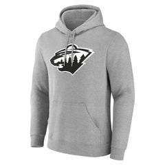 NHL Minnesota Wild Big & Tall Personalized Name & Number Monochrome Pullover Hoodie