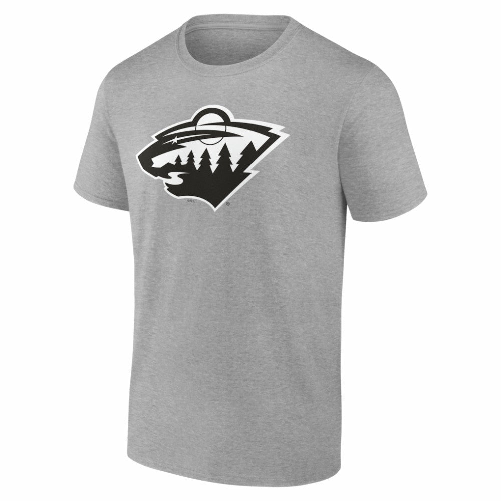 NHL Minnesota Wild Big & Tall Personalized Name & Number Monochrome T-Shirt