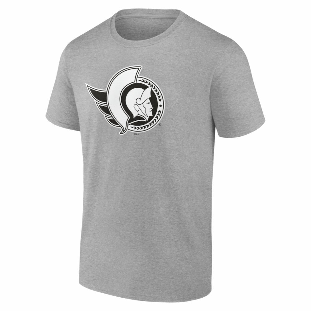 NHL Ottawa Senators Big & Tall Personalized Name & Number Monochrome T-Shirt