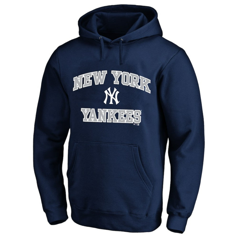 Navy New York Yankees Fanatics Big & Tall Heart & Soul Hoodie