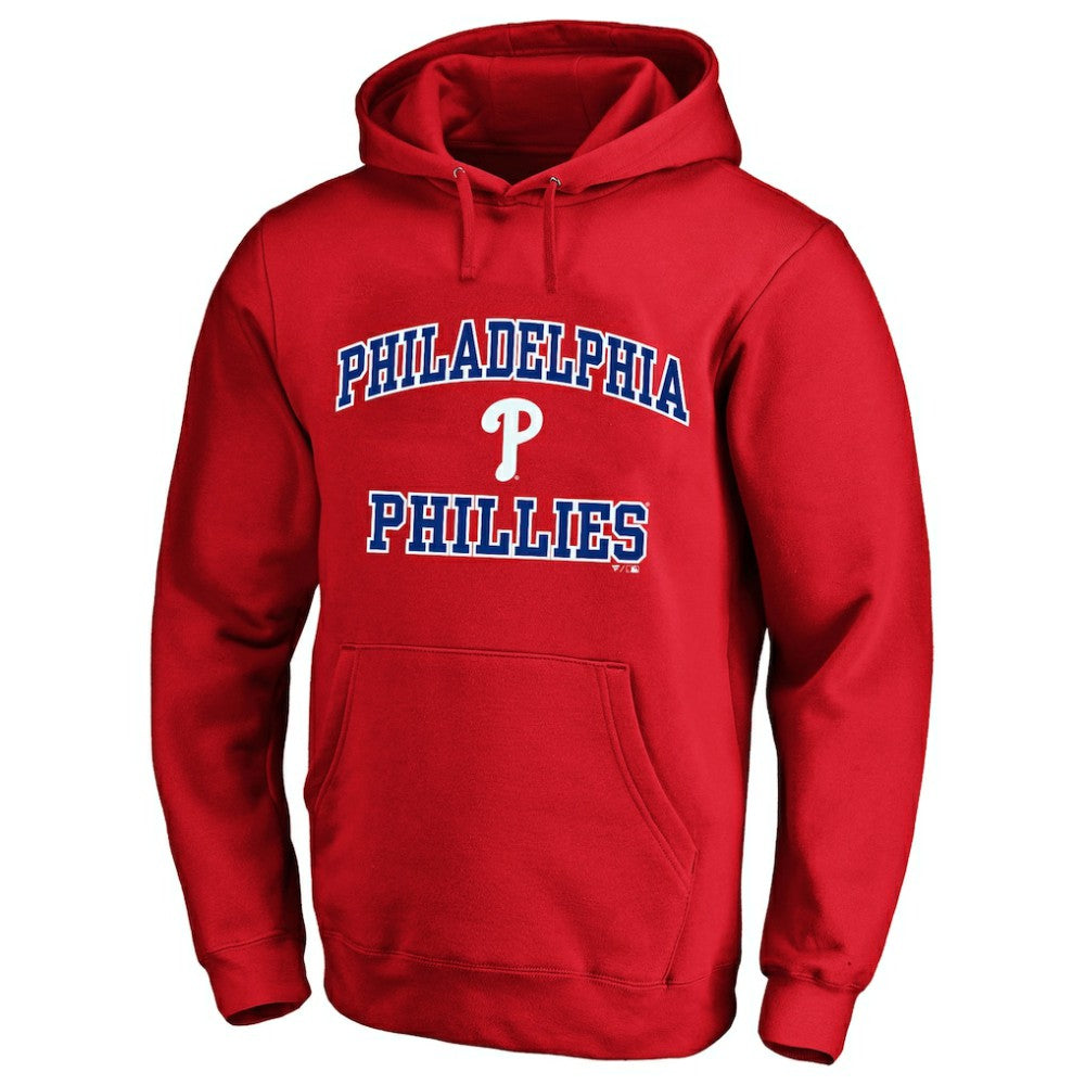 Red Philadelphia Phillies Fanatics Big & Tall Heart & Soul Hoodie