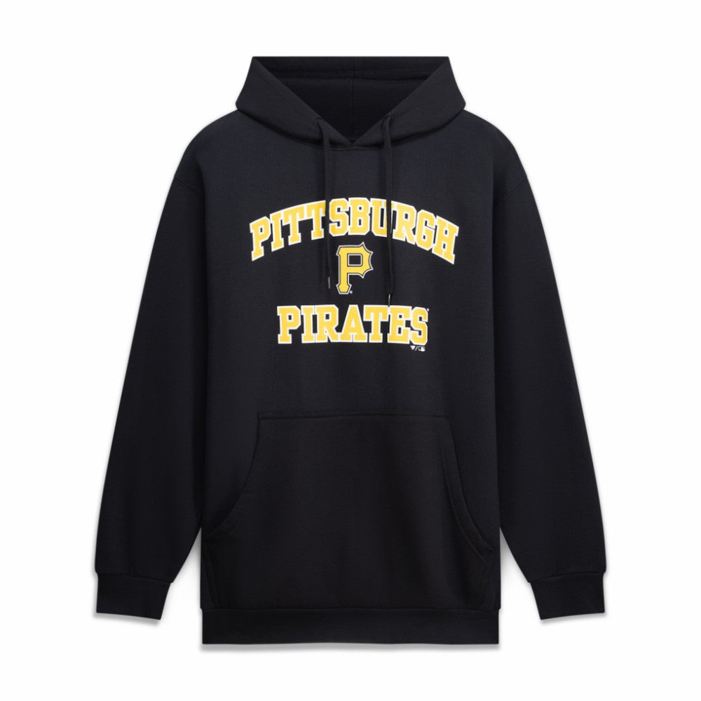 Black Pittsburgh Pirates Fanatics Big & Tall Heart & Soul Hoodie
