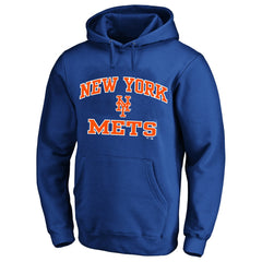 Royal New York Mets Fanatics Big & Tall Heart & Soul Hoodie