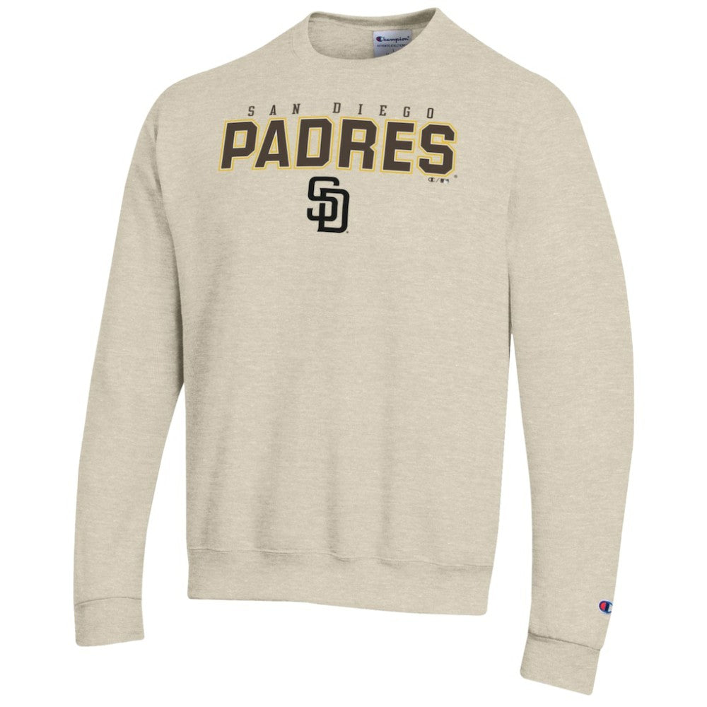 Oatmeal San Diego Padres Champion Eco Powerblend Sweatshirt