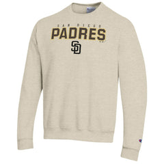 Oatmeal San Diego Padres Champion Eco Powerblend Sweatshirt