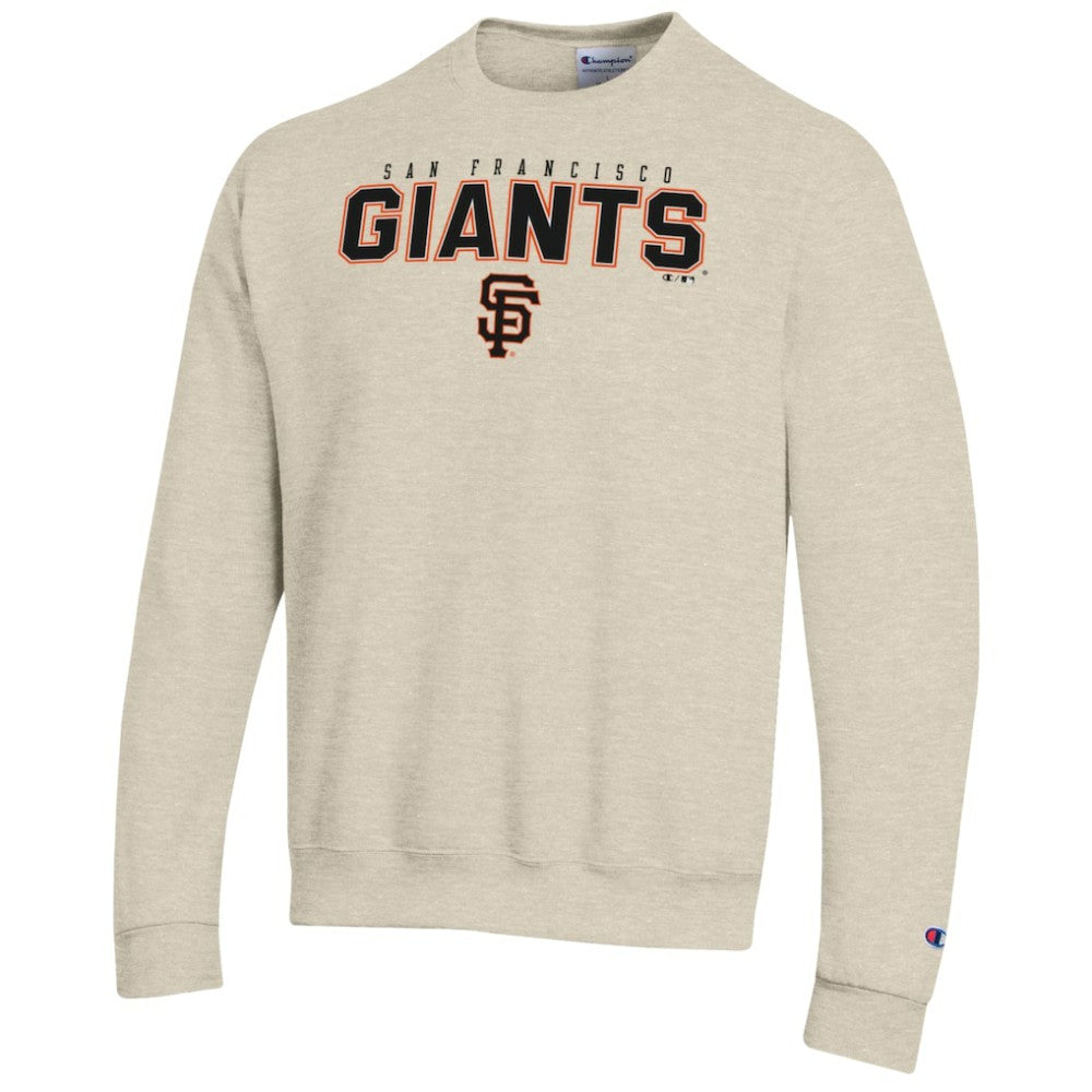 Oatmeal San Francisco Giants Champion Eco Powerblend Sweatshirt