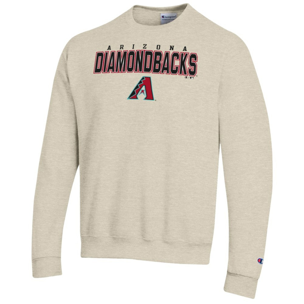 Oatmeal Arizona Diamondbacks Champion Eco Powerblend Sweatshirt