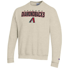 Oatmeal Arizona Diamondbacks Champion Eco Powerblend Sweatshirt