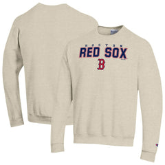 Oatmeal Boston Red Sox Champion Eco Powerblend Sweatshirt