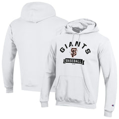 White San Francisco Giants Champion Eco Powerblend Hoodie