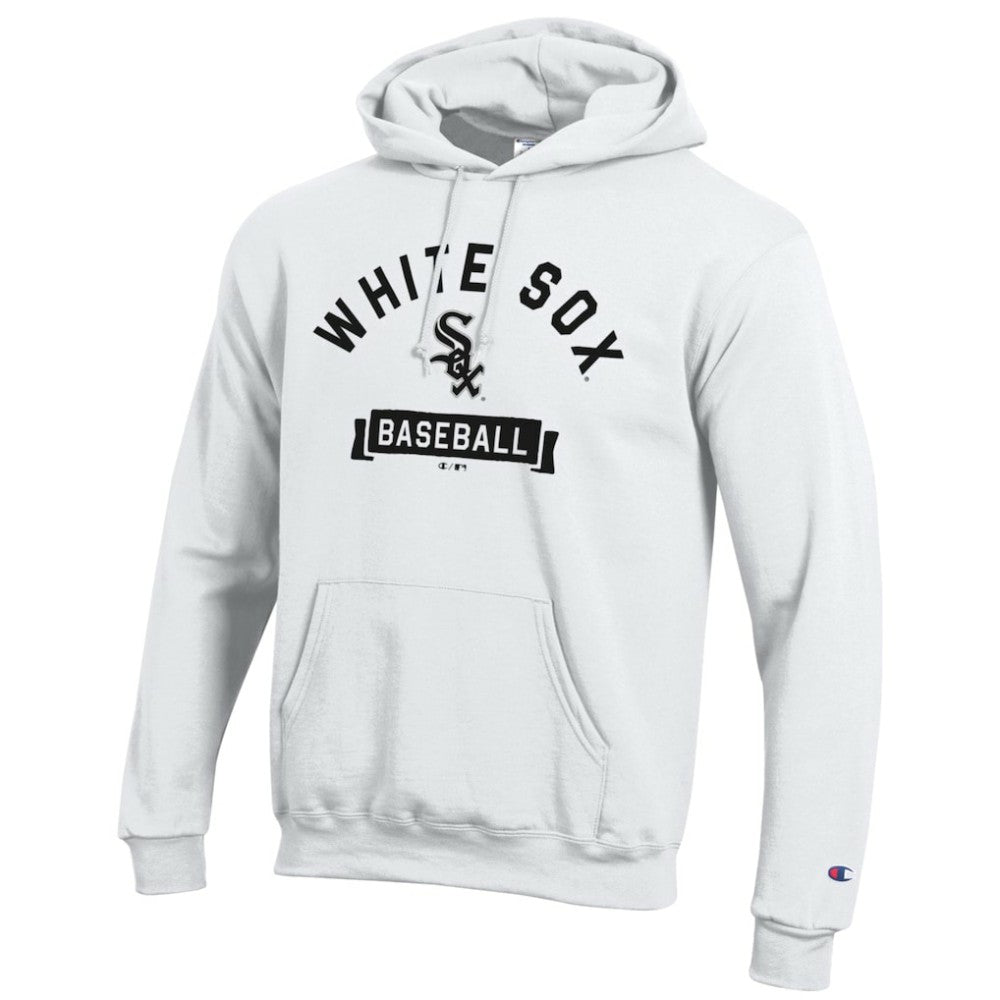 White Chicago White Sox Champion Eco Powerblend Hoodie