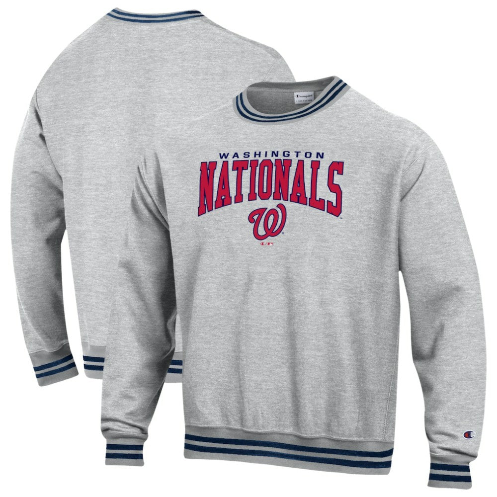Navy Washington Nationals Champion Reverse Weave Sweatshirt