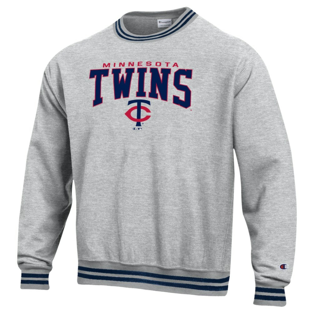 Navy Minnesota Twins Champion Reverse Weave Sweatshirt