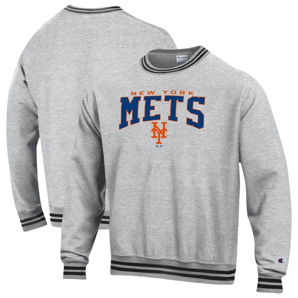 Black New York Mets Champion Reverse Weave Sweatshirt