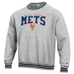 Black New York Mets Champion Reverse Weave Sweatshirt