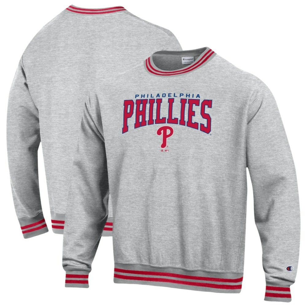 Red Philadelphia Phillies Champion Reverse Weave Sweatshirt