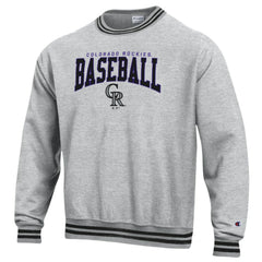 Black Colorado Rockies Champion Reverse Weave Sweatshirt