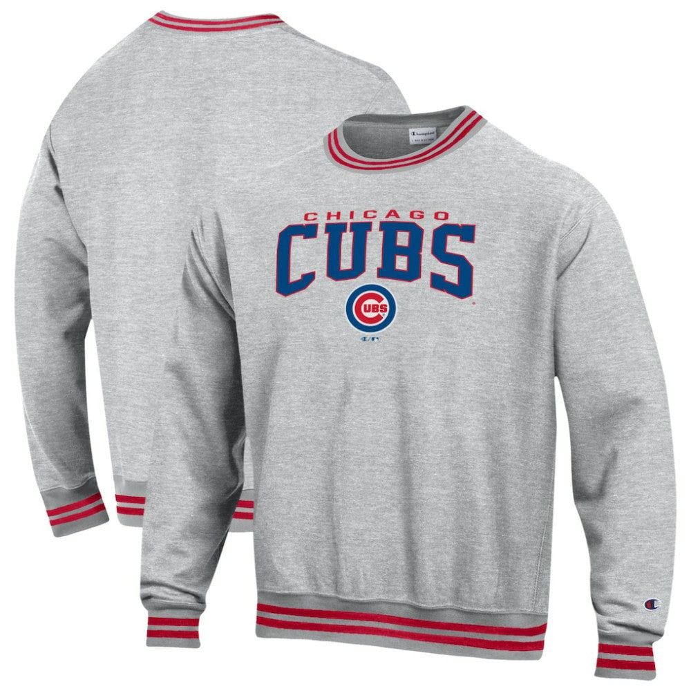 Red Chicago Cubs Champion Reverse Weave Sweatshirt