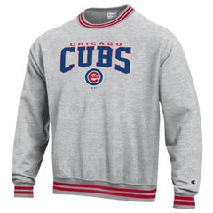 Red Chicago Cubs Champion Reverse Weave Sweatshirt