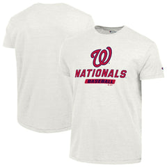 White Washington Nationals Champion Ultimate Tri-blend T-Shirt