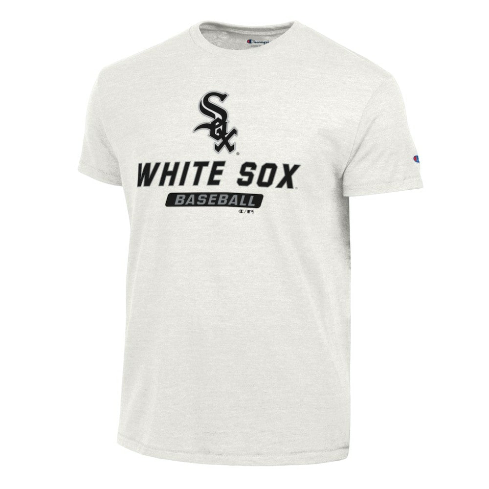 White Chicago White Sox Champion Ultimate Tri-blend T-Shirt