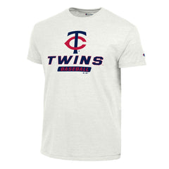 White Minnesota Twins Champion Ultimate Tri-blend T-Shirt