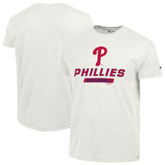 White Philadelphia Phillies Champion Ultimate Tri-blend T-Shirt