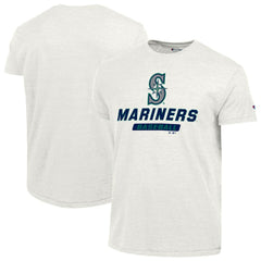 White Seattle Mariners Champion Ultimate Tri-blend T-Shirt