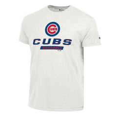 White Chicago Cubs Champion Ultimate Tri-blend T-Shirt